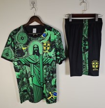 25-26 Brazil High Quality Kids Training Short Suit