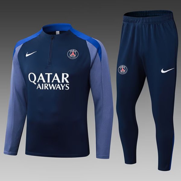 25-26 PSG High Quality Half Pull Tracksuit