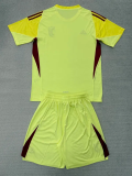 25-26 JUV Yellow GoalKeeper Adult Suit 1:1 Thai Quality