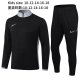 2025 NK Black Kids Half Pull Tracksuit