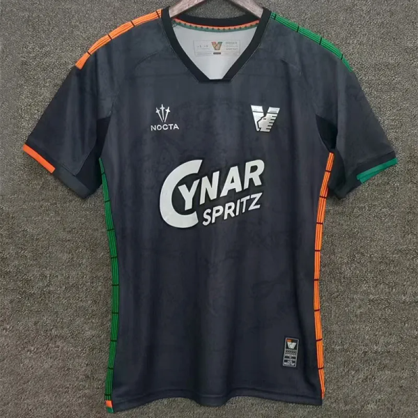 25-26 Venezia FC Home Fans Soccer Jersey 1:1 Thai Quality