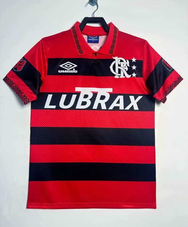 1994 Flamengo Home Retro Soccer Jersey
