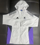 25-26 Germany White Windbreaker