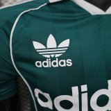 2025 AD Green Player Version Polo Short Sleeve 1:1 Thai Quality