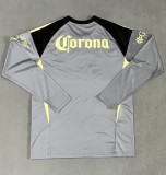 25-26 Club America Black GoalKeeper Long Sleeve Soccer Jersey 1:1 Thai Quality(长袖)
