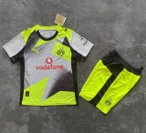 25-26 Dortmund Away Kids Soccer Jersey