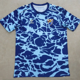 25-26 Malaga Blue Training shirts
