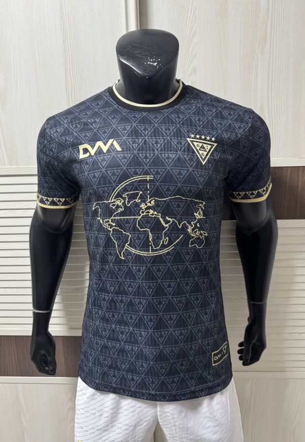 25-26 PSG Black Co-Signed Version Player Version Soccer Jersey