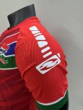 25-26 Gambia Red Special Edition Player Version Soccer Jersey