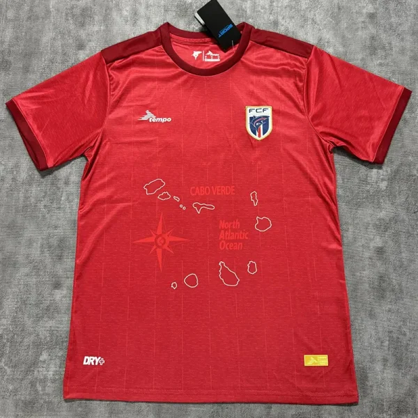 2025 Cape Verde Third Fans Soccer Jersey