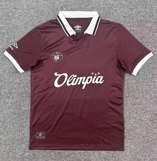 25-26 CD Olimpia Commemorative Edition Fans Soccer Jersey