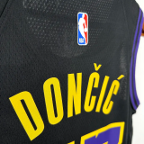 23-24 LAKERS DONCIC #77 Black City Edition Top Quality Hot Pressing NBA Jersey