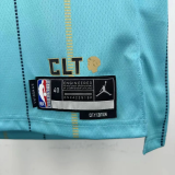 24-25 Hornets BALL #1 Blue City Edition Top Quality Hot Pressing NBA Jersey(V领)