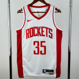 22-23 ROCKETS DURANT #35 White Top Quality Hot Pressing NBA Jersey