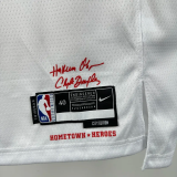 23-24 ROCKETS DURANT #35 White City Edition Top Quality Hot Pressing NBA Jersey