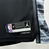 22-23 SA Spurs FOX #4 Black Top Quality Hot Pressing NBA Jersey (Trapeze Edition) 飞人版