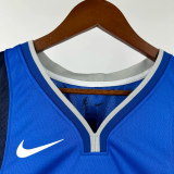 22-23 Dallas Mavericks FLAGG #32 Blue Top Quality Hot Pressing NBA Jersey