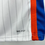 24-25 KNICKS CLARKSON #00 White City Edition Top Quality Hot Pressing NBA Jersey