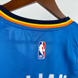22-23 OKC Thunder GILGEOUS-ALEXANDER #2 Blue Top Quality Hot Pressing NBA Jersey