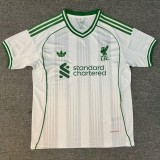 25-26 LIV White Green Special Edition Fans Soccer Jersey