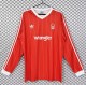 1982-1984 Nottingham Home Long Sleeve Retro Soccer Jersey