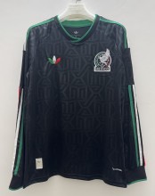 25-26 Mexico Black Special Edition Long sleeves Fans Soccer Jersey
