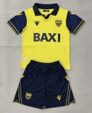 25-26 Oxford United Home Kids Soccer Jersey