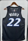 25-26 Magic WAGNER #22 Black Top Quality Hot Pressing NBA Jersey (Trapeze Edition) 飞人版