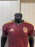 2026 Venezuela Home Player Version Soccer Jersey