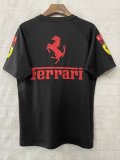 2025 F1 Ferrari New Pattern Black Short Sleeve Racing Suit