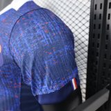 25-26 France Home Player Version Soccer Jersey