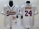 2025 MLB Los Angeles Lakers New Pattern Jersey