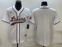 2025 MLB Los Angeles Lakers New Pattern Jersey