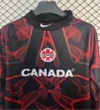 25-26 Canada GoalKeeper Long Sleeve Fans Soccer Jersey（长袖）