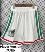 2026 World Cup Mexico Home Player Version Shorts Pants(球员短裤)