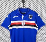 2015-2016 Sampdoria Home Retro Soccer Jersey