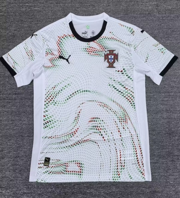 25-26 Portugal Away Fans Version Soccer Jersey