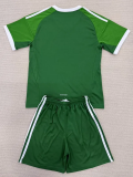 25-26 Mexico Green Goalkeeper Kids Soccer Jersey