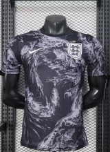 2026 England Grey Black Player Version Training shirts