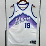 25-26 JAZZ BAILEY #19 White Top Quality Hot Pressing NBA Jersey