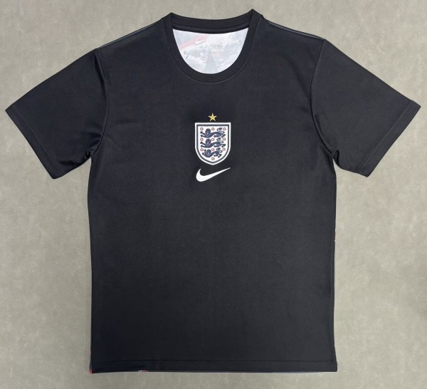 2026 England Black Commemorative Edition Fans Soccer Jersey
