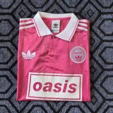 2026 AD Oasis Joint Edition Pink Retro Version Polo Short Sleeve
