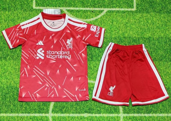 26-27 LIV Home Kids Soccer Jersey