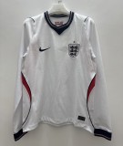 2026 World Cup England Home Long Sleeve Fans Soccer Jersey (长袖)