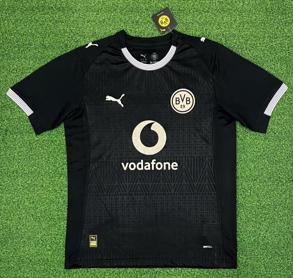 26-27 Dortmund Black Special Edition Fans Soccer Jersey