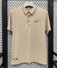 2026 NK Khaki High Quality Polo Short Sleeve