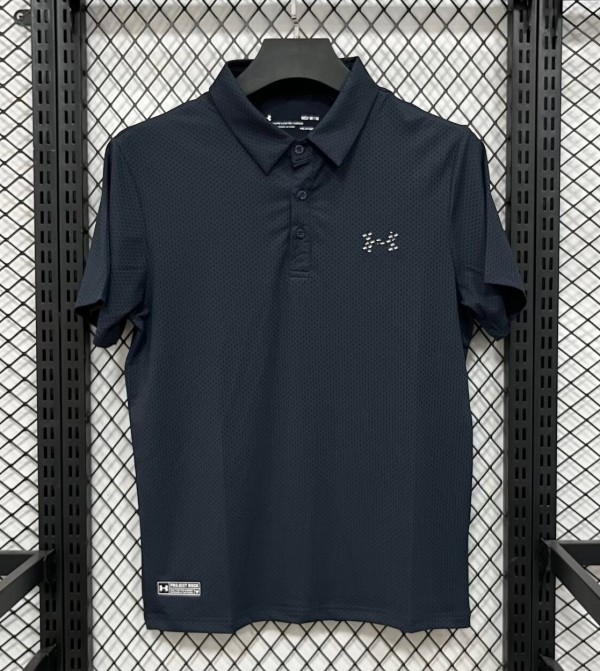 2026 UA Blue High Quality Polo Short Sleeve