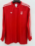 26-27 LIV Red Casual Version Long Sleeve Fans Soccer Jersey (长袖)