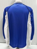 1998-2000 Schalke 04 Home Long Retro Soccer Jersey