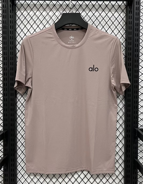 2026 Alo Black High Quality Casual T-Shirt
